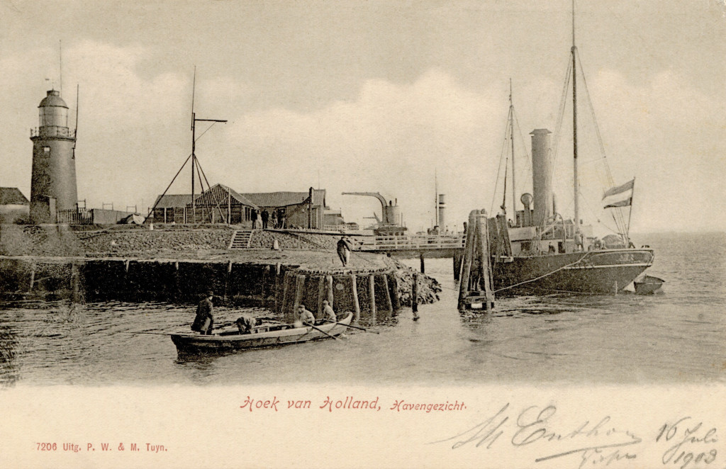 De Berghaven omstreeks 1904.