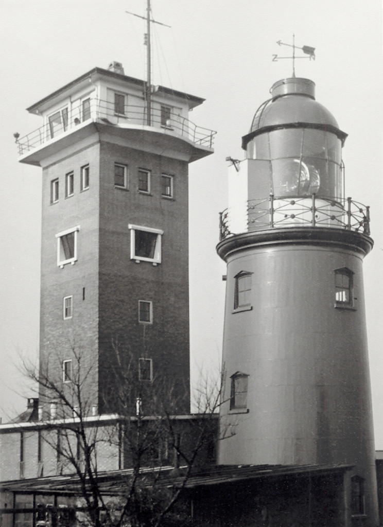 Het lage licht en de uitkijktoren in de jaren '60.